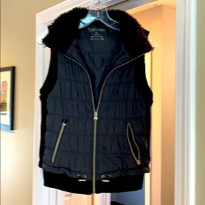 Calvin Klein black/gray vest